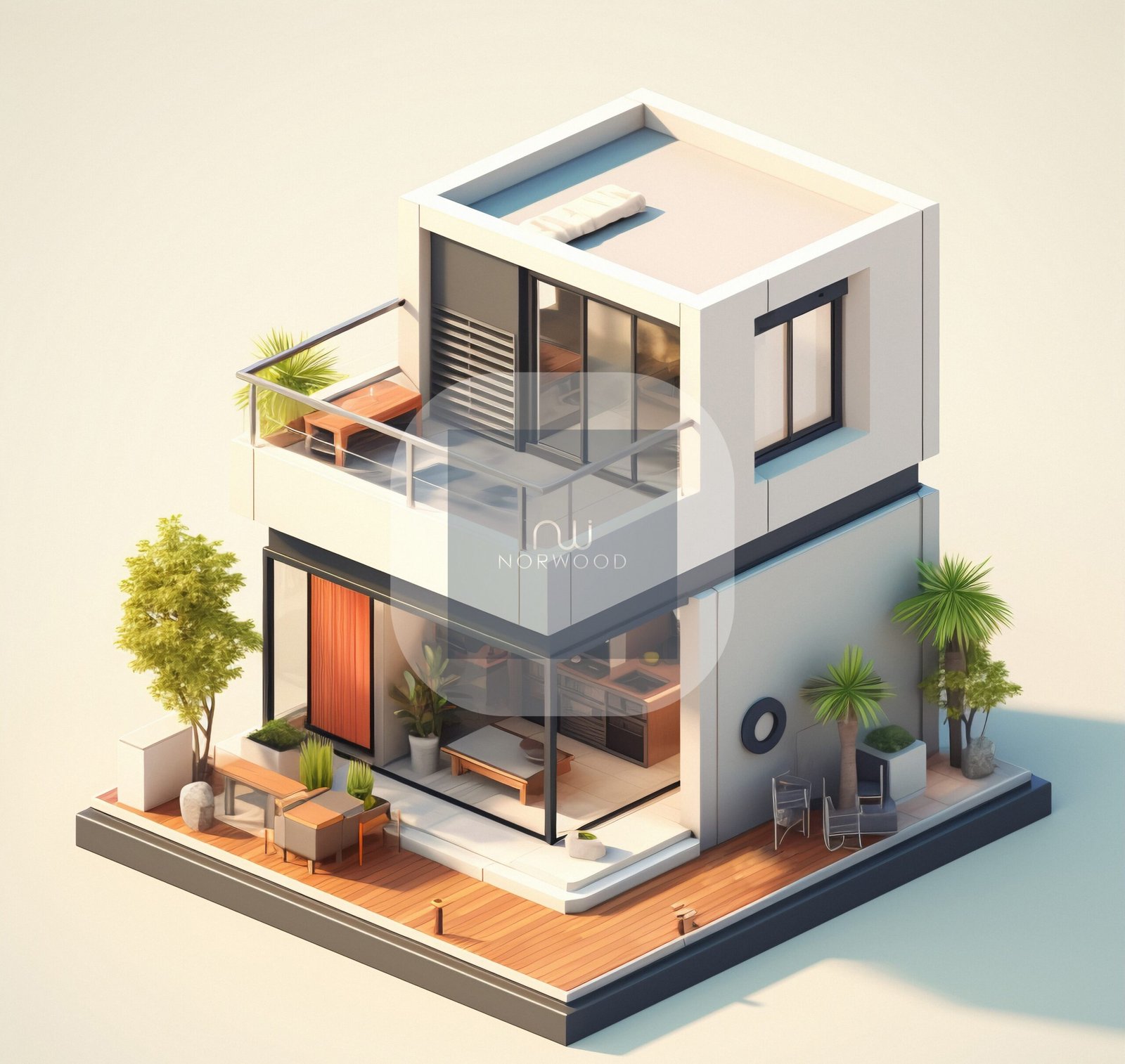 3d-rendering-isometric-house